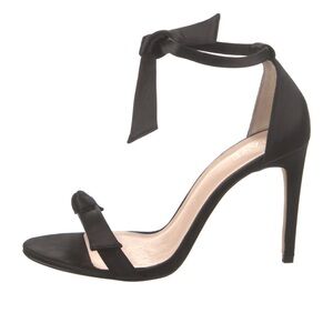 Elegant Black Ankle Strap Heels